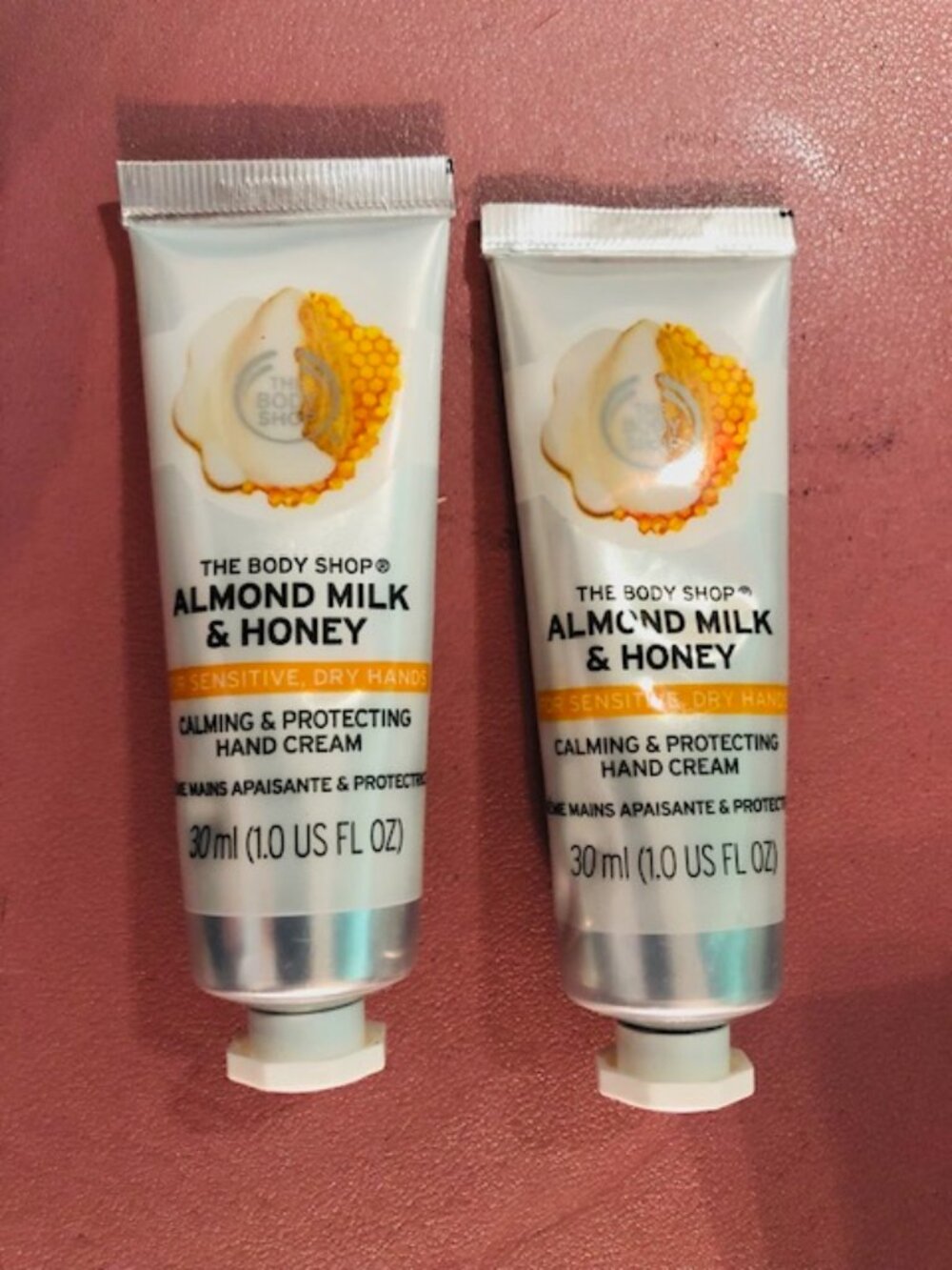 2 - The Body Shop Almond Milk & Honey Hand Cream
